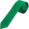 Plain Emerald Green Satin Boys Tie