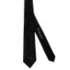 Plain Black Satin Skinny Boys Tie