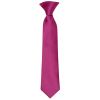 Pre Tied Fuchsia Satin Boys Tie Age 4-7