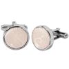 Blush Paisley Cufflinks