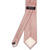 Dusty Rose Silk Twill Classic Mens Tie and Pocket Square Set