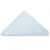 Light Blue Self Floral Textured Silk Pocket Square