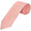 Pink Self Floral Textured Silk Classic Men's Tie