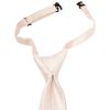 Pre Tied Blush Pink Textured Silk Boys Tie Age 4-7
