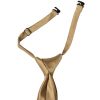 Pre Tied Iced Coffee Satin Boys Tie Age 4-7