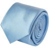 END OF SEASON Plain Sky Blue Boys Satin Tie
