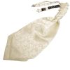 Ivory Floral Men's Cravat Tie