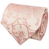 Rose Quartz Floral Classic Men's Tie