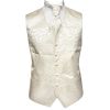 Ivory Floral Waistcoat