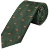 Bottle Green Horse Head Classic Men's Tie