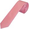 Light Pink Twill Skinny Silk Men's Tie