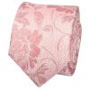 Rose Flower Skinny Men's Tie