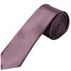 Plain Mauve Satin Skinny Boys Tie