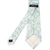 Duck Egg with White Floral Silk Classic Tie 