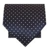 Navy Blue and White Polka Dot Classic Men's Tie