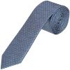 Blue Polka Dot Skinny Men's Silk Tie