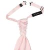 Blush Pink Floral Men's Cravat Tie and Pocket Square Set
