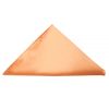 Plain Peach Satin Boys Tie and Pocket Square Set