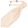 Plain Blush Satin Men's Cravat Tie