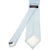 Plain Sky Blue Silk Classic Men's Tie and Pocket Square Set