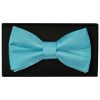Turquoise Handmade Mens Bow Tie