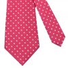 Pink Spot Silk Classic Men's Tie