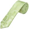 Sage Green Paisley Skinny Men's Tie