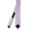 Lilac Textured Skinny Tie and Pocket Square Set