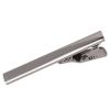 Plain Gunmetal Grey Metal Bar Tie Clip