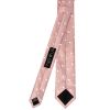 Rose Gold Large White Spot Skinny Men's Tie
