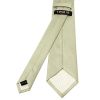 Plain Sage Green Silk Classic Men's Tie