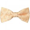Pre Tied Peach Floral Boys Bow Tie Age 4-7