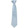Pre Tied Light Blue Satin Boys Tie Age 4-7