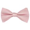 Pre Tied Dusty Rose Silk Boys Bow Tie Age 8-11