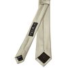 Plain Dusty Sage Boys Satin Skinny Tie