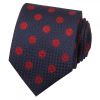 Navy with Red Dot Classic Men's Tie