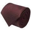Burgundy Textured Classic Tie and Pocket Square Set