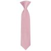 Pre Tied Light Dusty Pink Satin Boys Tie and Pocket Square Set Age 4-7