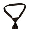 Pre Tied Black Boys Tie Age 4-7