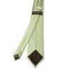 Plain Sage Green Satin Classic Men's Tie and Pocket Square Set