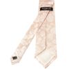 Pink with White Floral Silk Classic Tie 