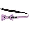 Plain Lilac Hand Made Mens Bow Tie