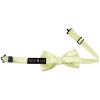 Pre Tied Plain Willow Green Satin Boys Bow Tie and Pocket Square Set