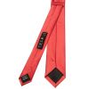 Fiesta Red Satin Skinny Boys Tie