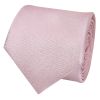Plain Lilac Pink Silk Classic Men's Tie and Pocket Square Set