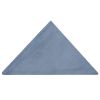 Dusty Blue Twill Silk Pocket Square