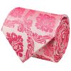 Light Coral Paisley Classic Men's Tie and Pocket Square Set