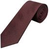 Burgundy Textured Classic Tie and Pocket Square Set