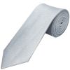 Plain Light Blue Textured Silk Classic Men's Tie