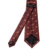 Burgundy Horse Head Classic Men's Tie